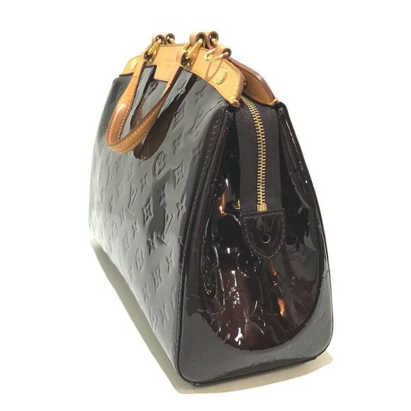 AUTHENTIC LOUIS VUITTON M91455 Monogram Vernis BreaMM 2WAY - Picture 3 of 9